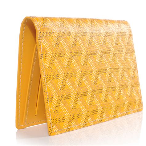 goyard passport holder retail price|goyard passport holder yellow.